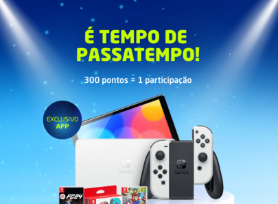 App Alves Bandeira tem uma Nintendo Switch para oferecer!